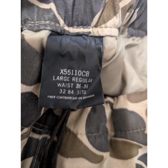 Vtg GORETEX Fishing Hunting Camo Rain Pants Mens Large Regular Made In USA - Picture 7 of 7